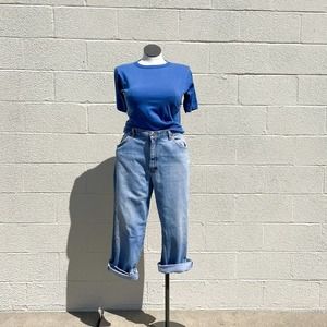 Vintage 1980s Brittania Denim Straight Leg Denim Jeans Light Wash 38 40
